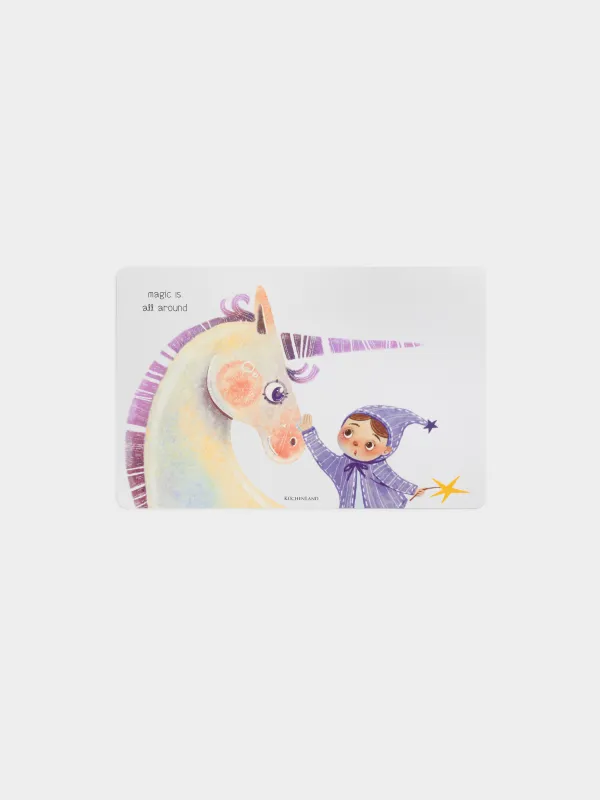 Салфетка под приборы, 28х43 см, Единорог, Unicorn, image-0