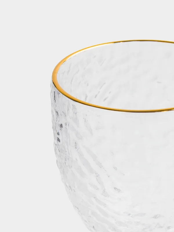 Бокал-кубок для вина, с золотистым кантом, Nautilus Gold, image-4