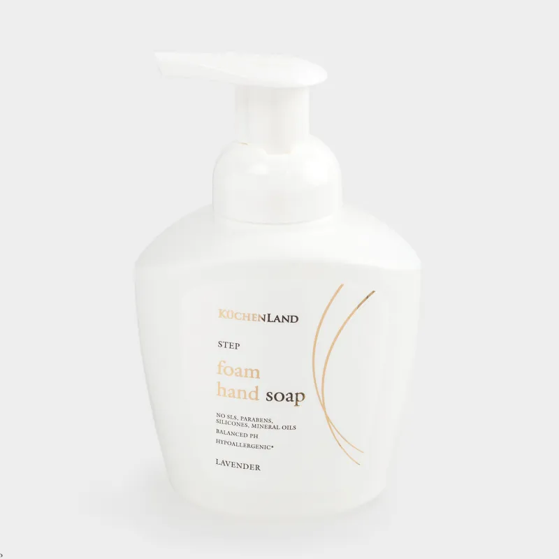 Мыло-пенка для рук, 400 мл, с дозатором, Лаванда, Step