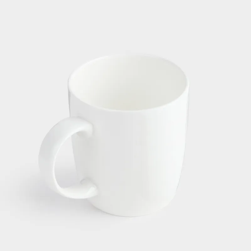Кружка, 350 мл, 2 шт, фарфор F, белая, Welmi, image-3