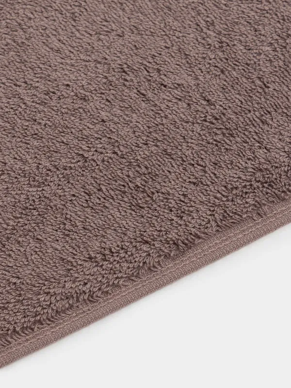 Полотенце, 40х60 см, хлопок, коричневое, Gentle cotton, image-3