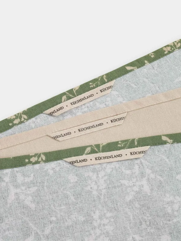 Полотенце кухонное, 40х60 см, 3 шт, в хлебной корзине, хлопок, Сухоцветы, Meadow, image-5