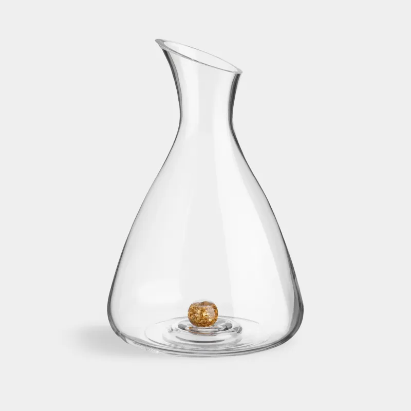 Декантер, 1,2 л, кристальное стекло, Янтарный шар, Sorento globular