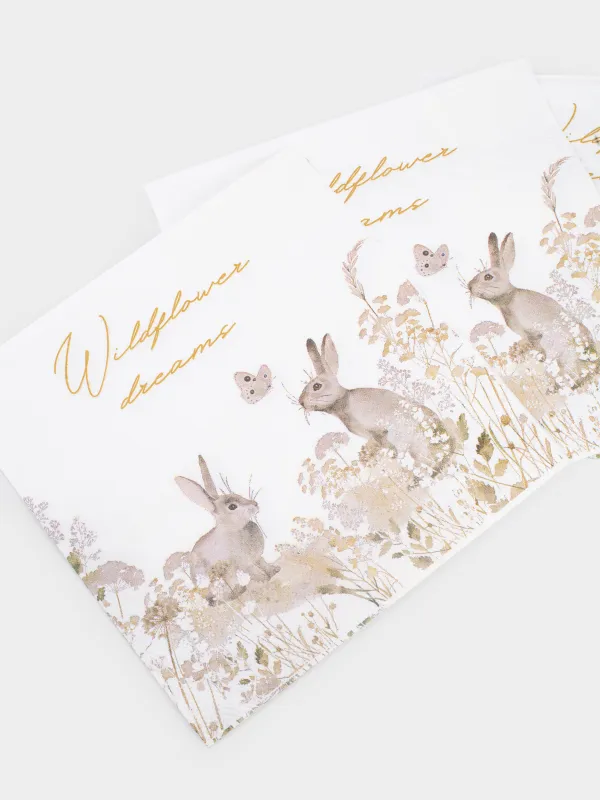 Салфетки бумажные, 33х33 см, 20 шт, Easter, image-2