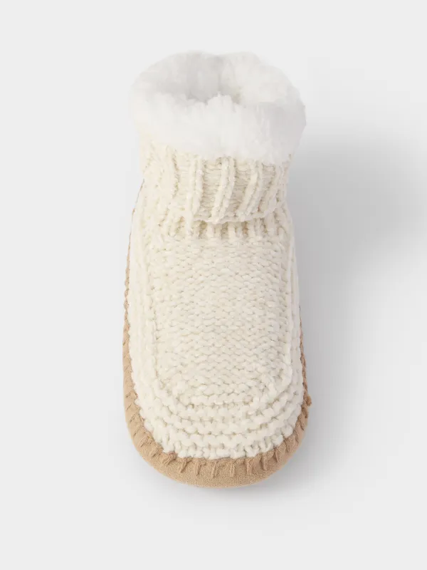 Вязаные тапочки-носки Knitted soft, image-1