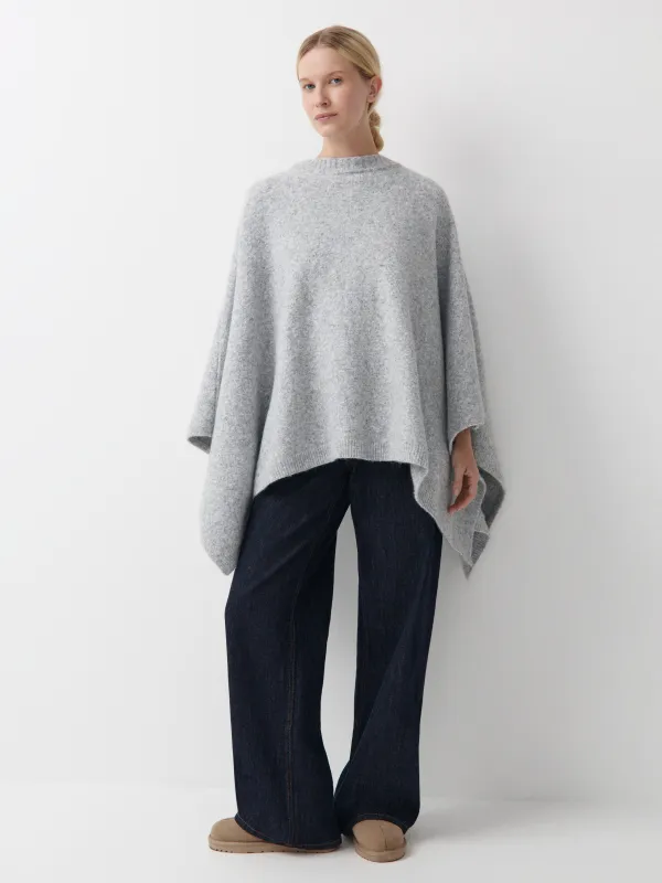 Пончо с добавлением шерсти, Poncho, image-1