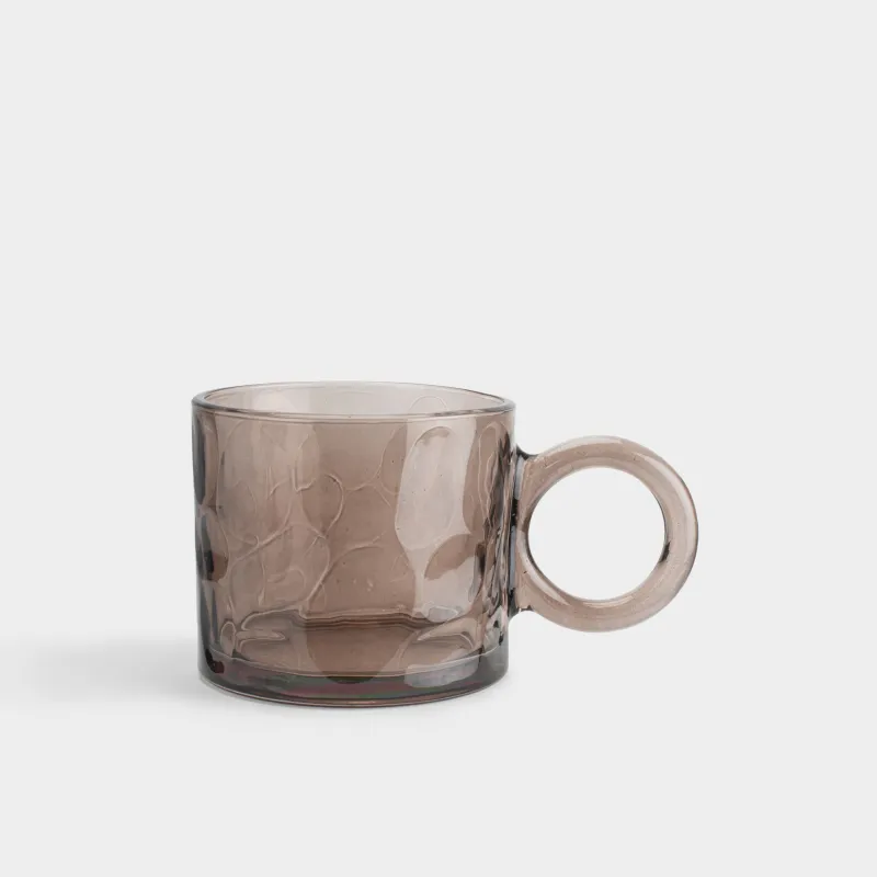 Кружка, коричневая, Clear color