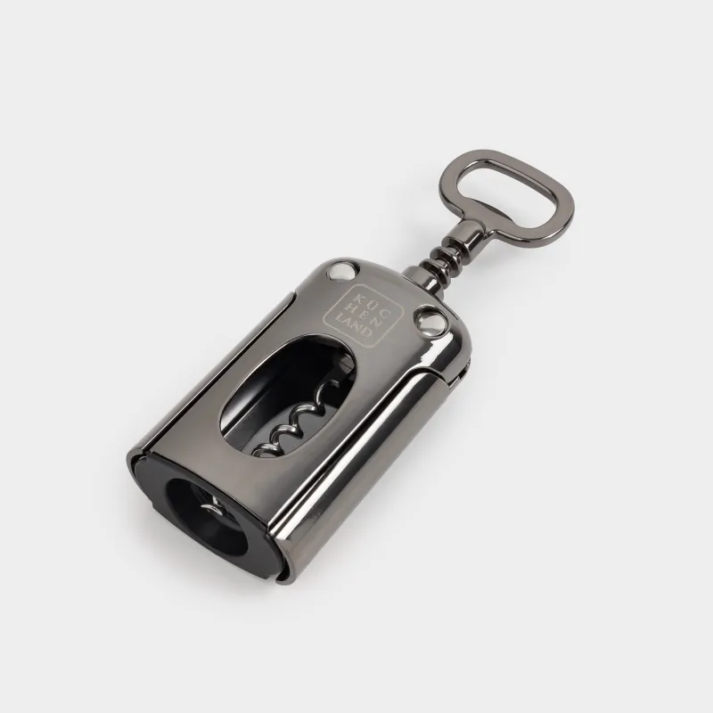 Штопор рычажный, 18 см, металл, темно-серый, Titanium, image-3