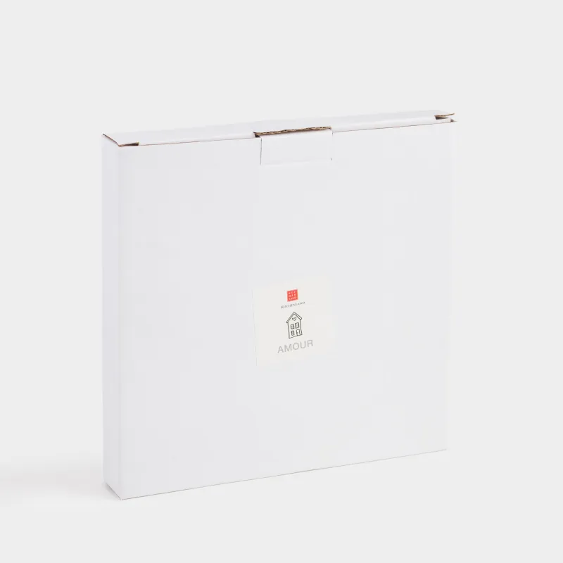 Тарелка закусочная, 21 см, фарфор P, белая, Дом, Amour, image-5