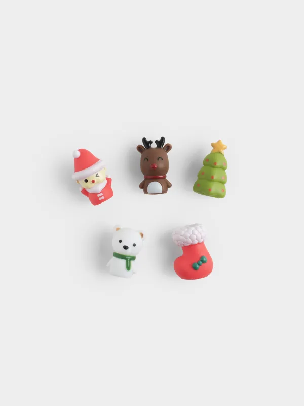 Набор игровой, 5 предметов, Пальчиковый театр, Атрибуты праздника, Kiddy, image-1