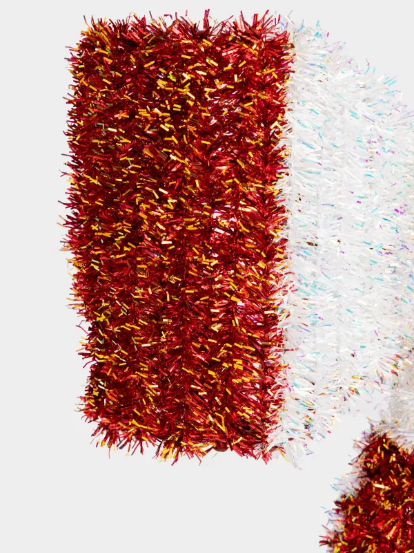 Украшение декоративное, 44 см, подвесное, Бант, Tinsel decor, image-2