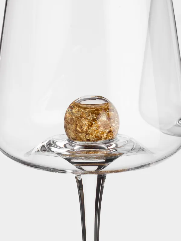 Бокал для белого вина, 2 шт, Янтарный шар, Sorento globular, image-6