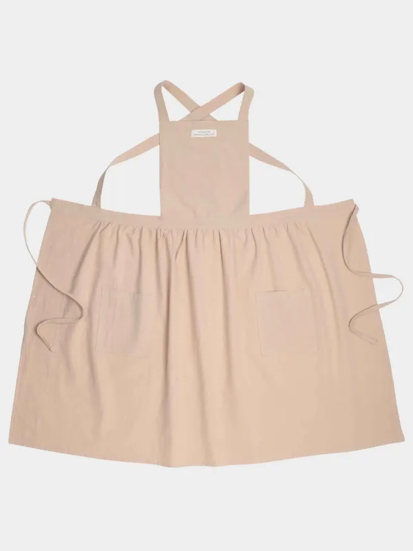 Фартук-платье, 79х88 см, хлопок, бежевый, Vintage kitchen, image-3