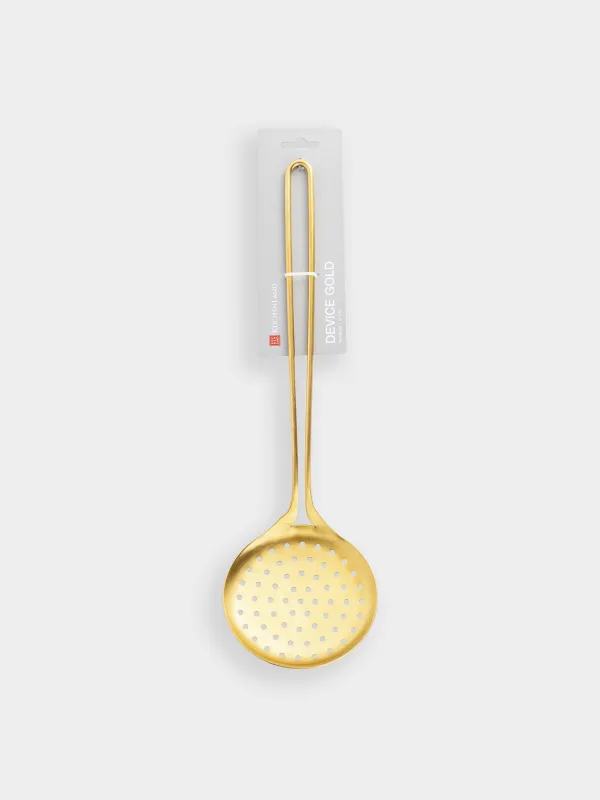 Шумовка, 37 см, Device gold, image-4