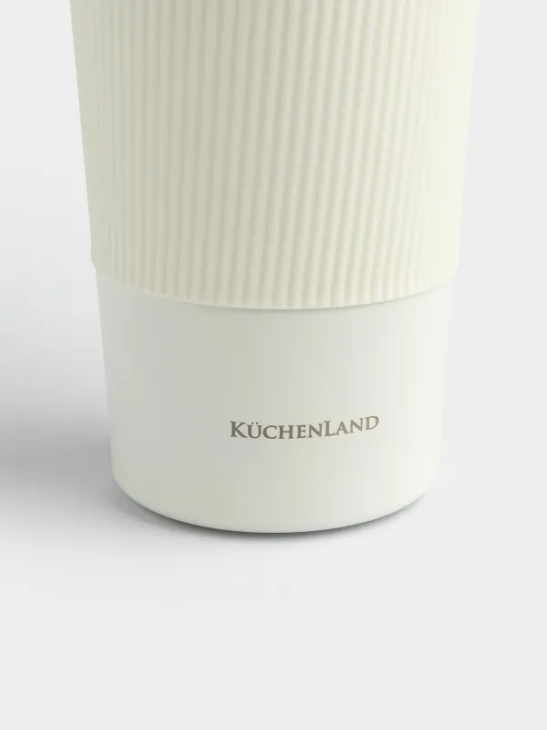 Термокружка, 450 мл, с зарфом, Coffee life, image-4