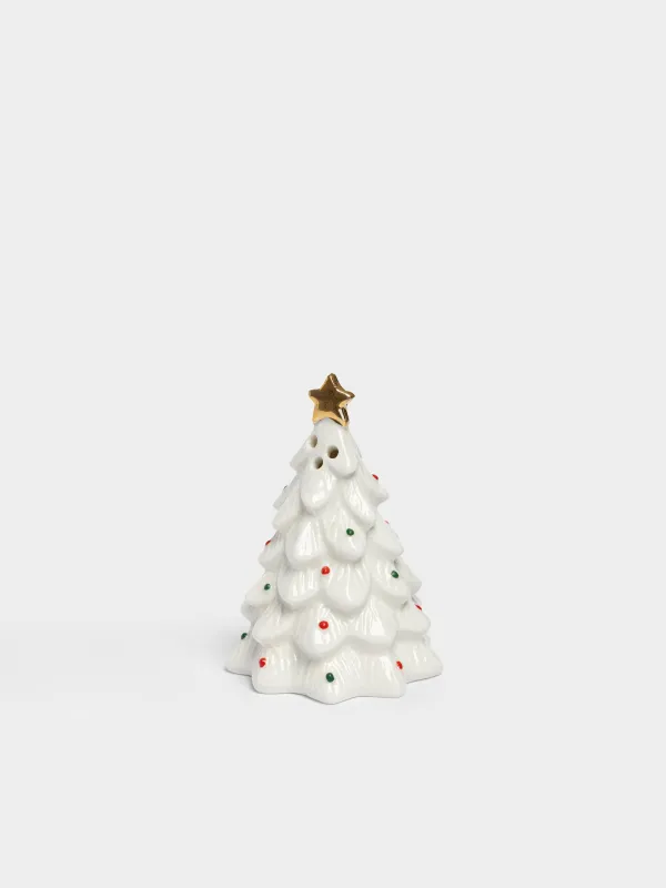 Емкость для соли или перца, 9 см, Ель, Christmas ivory, image-0
