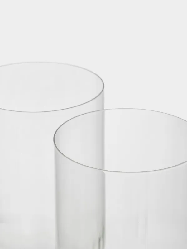 Стакан, 12 см, 460 мл, 2 шт, кристальное стекло, зеленый, Rofrano, image-3