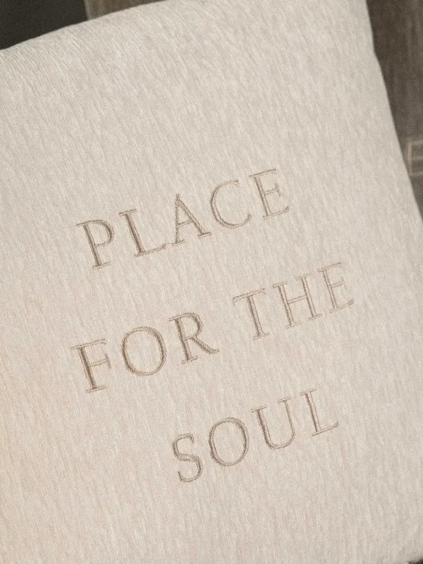 Подушка декоративная, 45х45 см, Place for the soul, Chenill, image-3