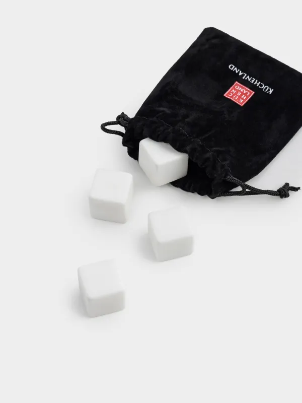 Набор для виски, 2 перс, 6 пр, стаканы/кубики, стекло Р/мрамор, Zero, image-8