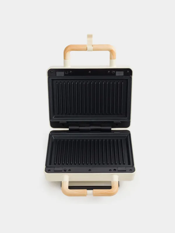 Суперпекарь, электрический, 800 Вт, 2 сменные панели, сталь/пластик, бежевый, Vintage kitchen, image-4