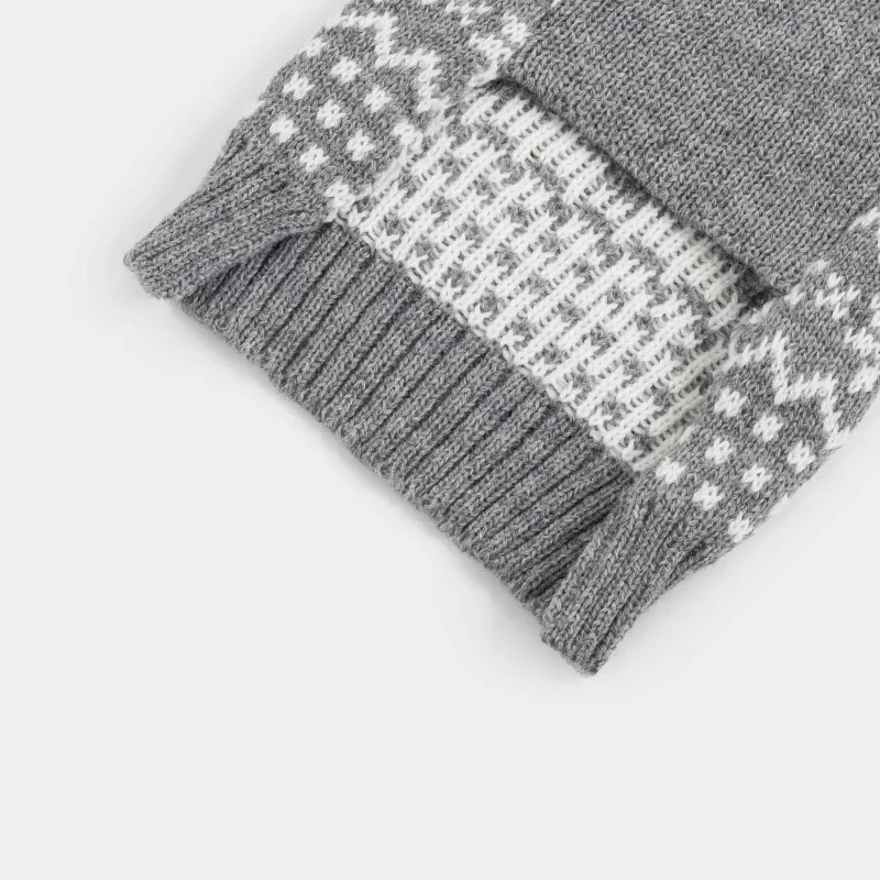 Свитер для животных,  акрил, серо-белый, Рождественский узор, Fashion pet, image-3