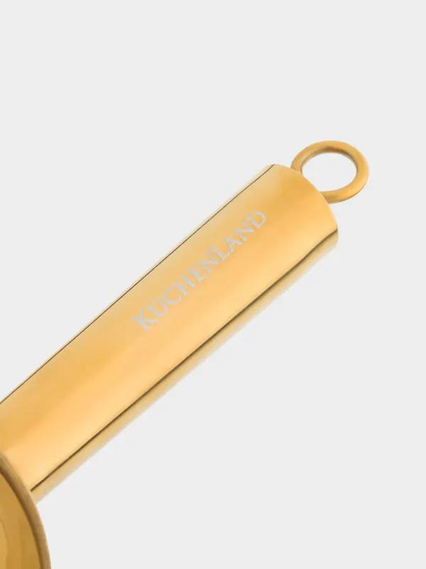 Совок кулинарный, 21 см, сталь, золотистый, Device gold, image-3