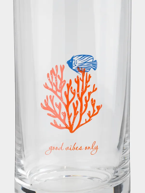 Графин, 1 л, стекло, Морские кораллы, Libona, image-1