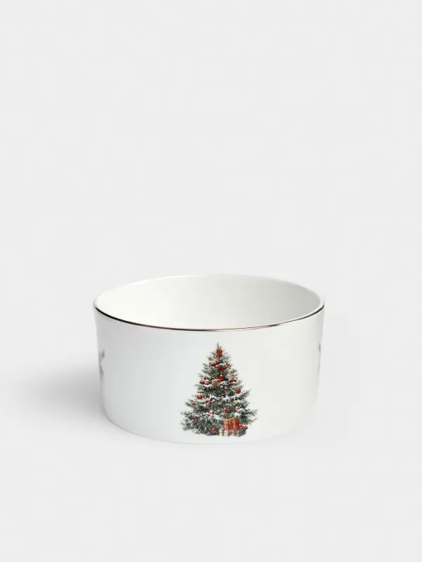 Подставка под шампанское, 12 см, Елка с подарками, Christmas miracle classic, image-0