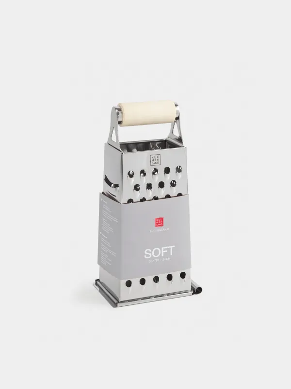 Терка, 24 см, четырехгранная, бежевая, Soft, image-8