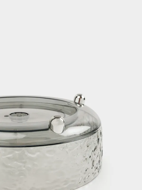 Органайзер для косметики, 23х9 см, вращающийся, Renaissance clear, image-4