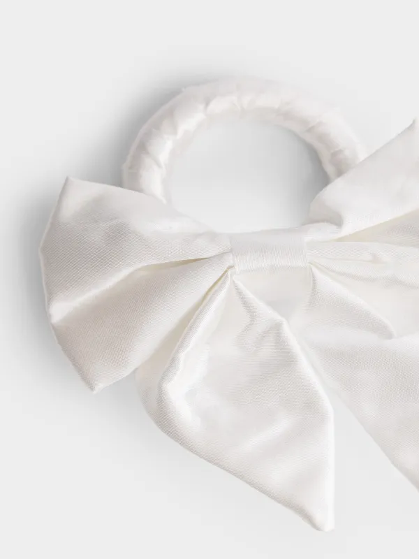 Кольцо для салфеток, 9 см, Бант, Bow satin, image-1