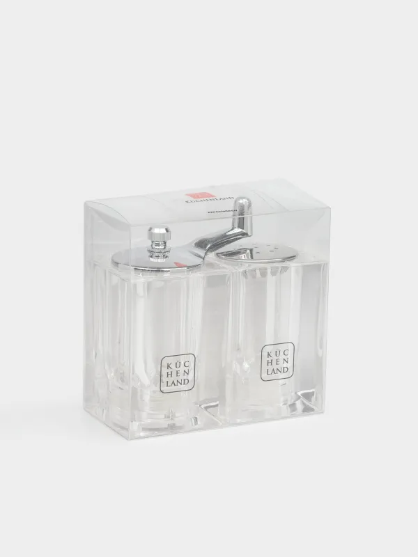Набор для соли и перца, с мельницей, Cube, image-5
