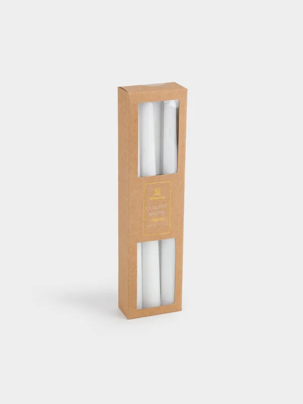 Свеча ароматическая, 26 см, 6 шт, тонкая, Cinnamon, Luxury white, image-4