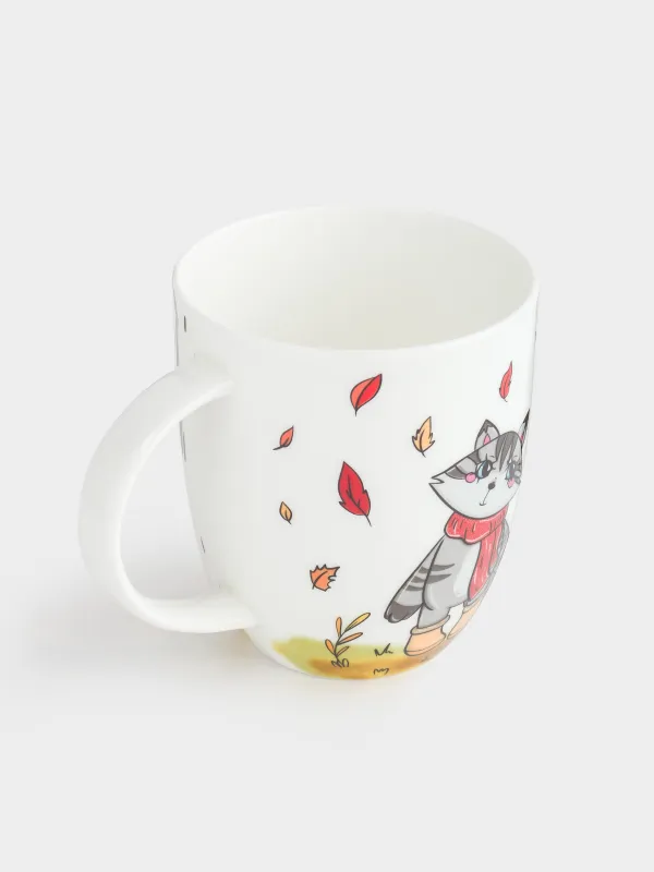 Кружка, 400 мл, Еноты, Forest animals, image-1