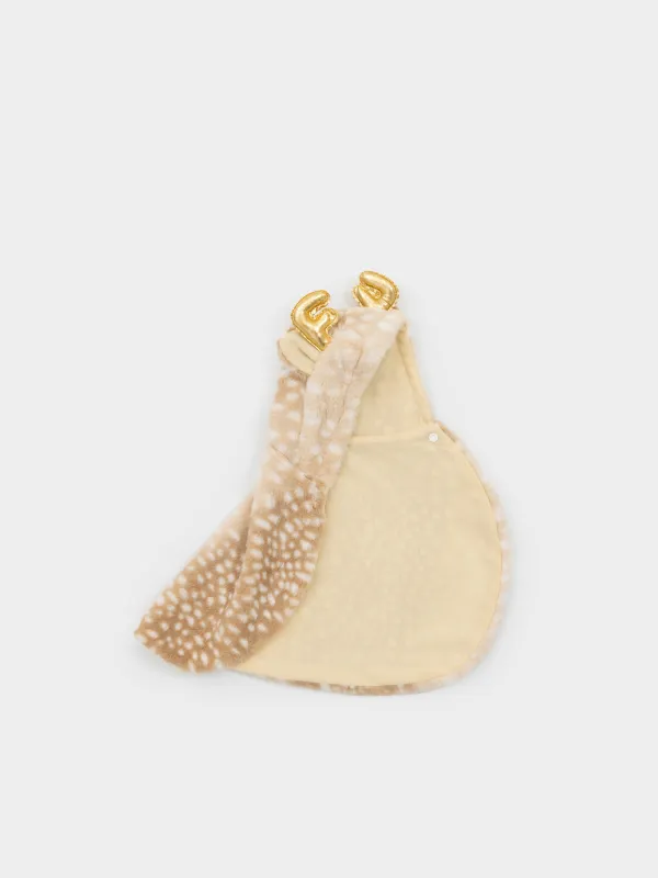 Костюм для животных, 30 см, р. S/M, карнавальный, полиэстер, коричневый, Олень, Christmas pet, image-2