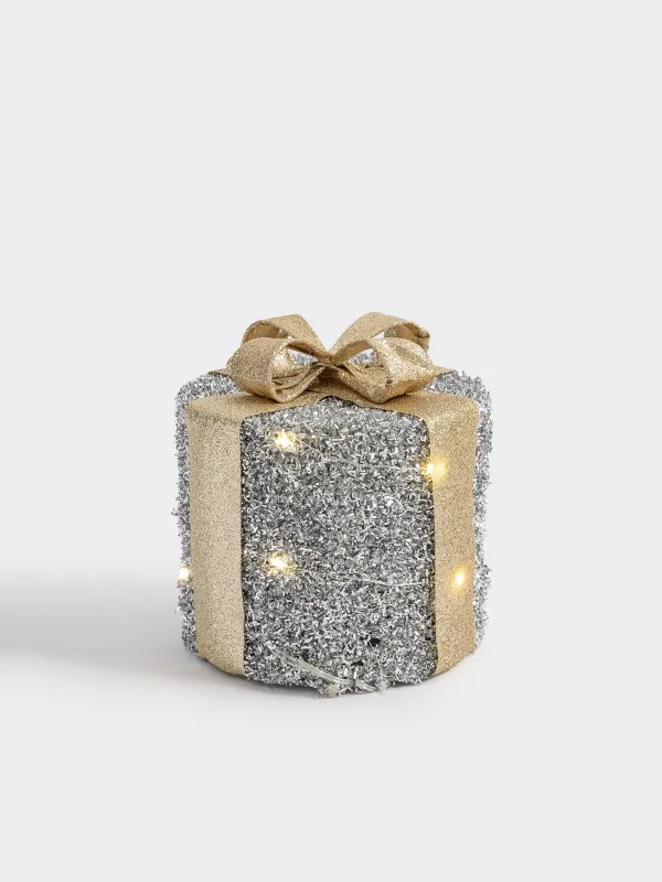 Статуэтка с подсветкой, 15 см, полиэстер/металл, Frosty sparks, image-0