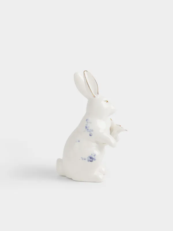 Статуэтка, 14 см, Кролик с цветком, Tradition Easter, image-3