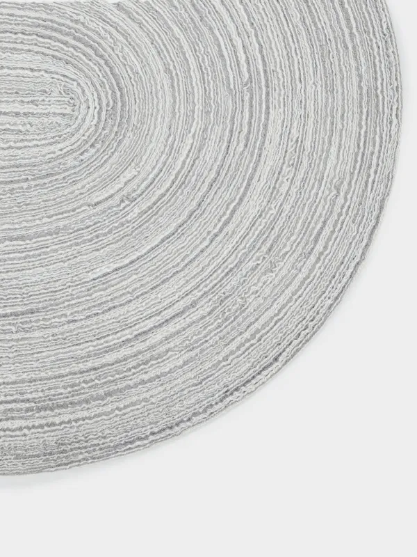 Салфетка под приборы, 30x45 см, полиэстер, овальная, песочно-бежевая, Rotary, image-3