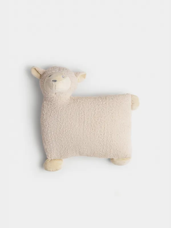 Плед с подушкой, 130х150 см, Овечка, Plush animals, image-4