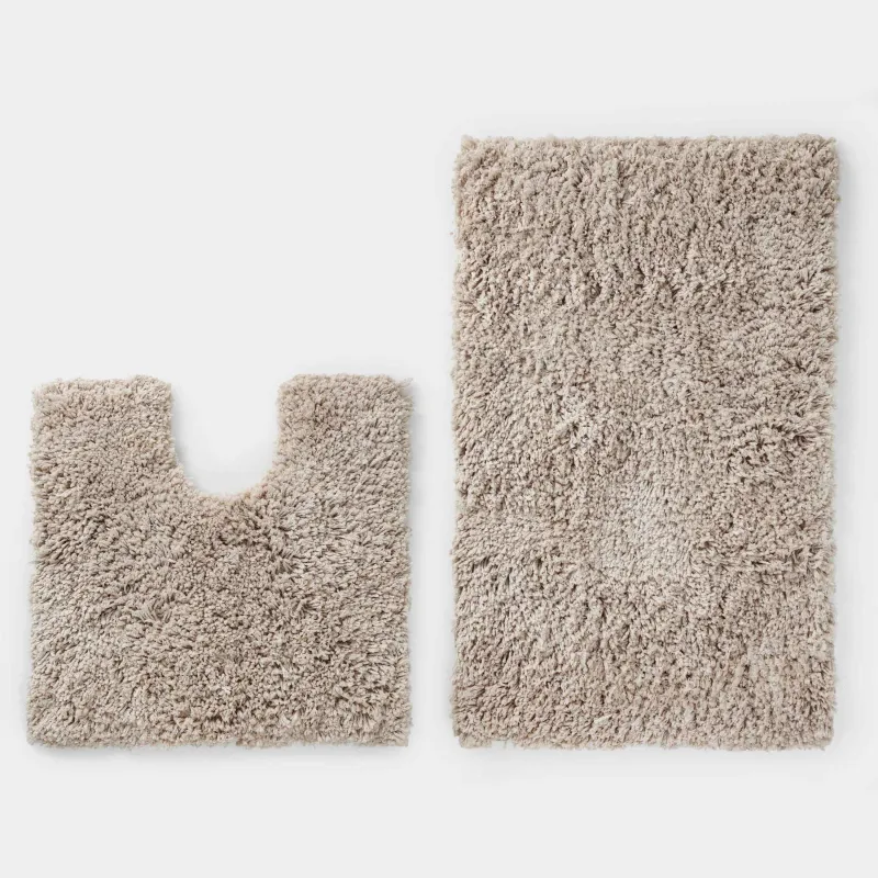 Коврик для ванной комнаты, 2 шт, противоскользящий, Spark