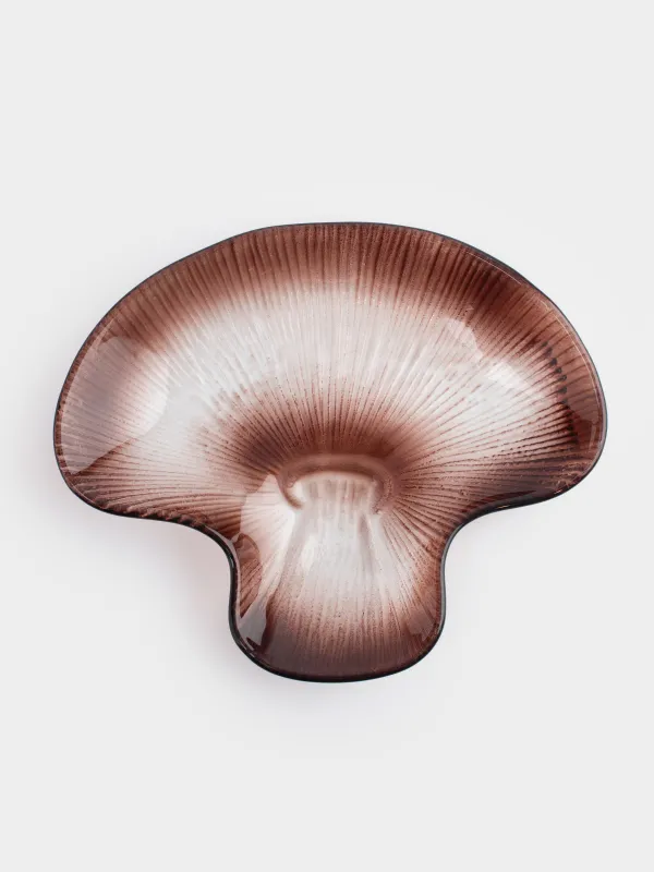 Блюдо декоративное, 20х17х3 см, Гриб, Fungi, image-0