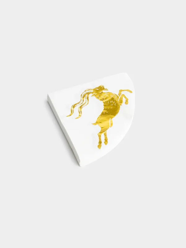 Салфетки бумажные, 33 см, 20 шт, Золотистый козел, Goat gold, image-1