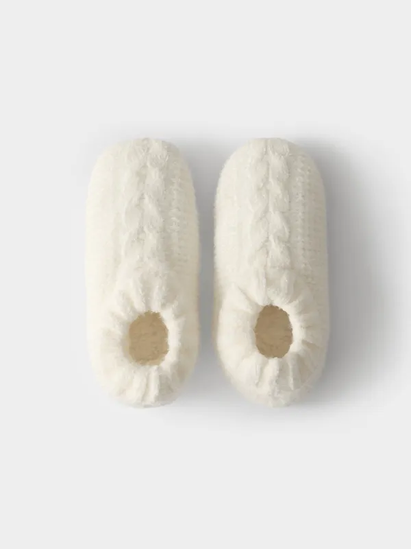 Тапочки-носки женские, шенилл/шерпа, Knitted soft, image-1