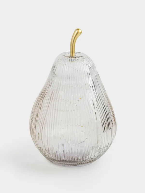 Светильник декоративный, 23 см, стекло, Груша, Fruit light, image-0