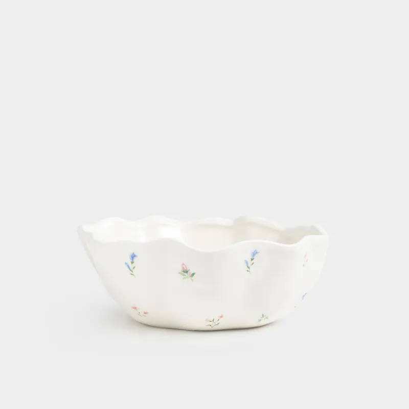 Салатник, 21х8 см, Нежные цветы, El flora