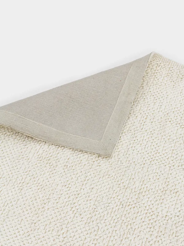 Ковер, 150х210 см, полиэстер/хлопок, молочный/серый, Bubbles, image-3
