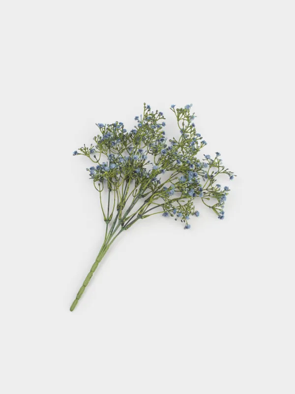 Ветка декоративная, 35 см, Синяя гипсофила, Flower garden, image-2