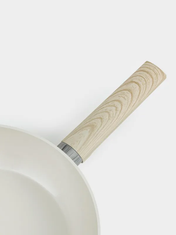 Сковорода, 28 см, с покрытием, алюминий, молочная, Sentimentality, image-4