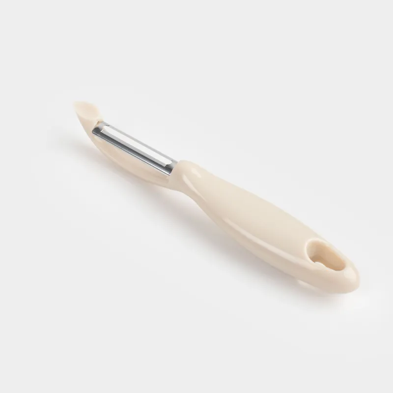 Овощечистка, 17 см, сталь/пластик, серо-молочная, Regular, image-3