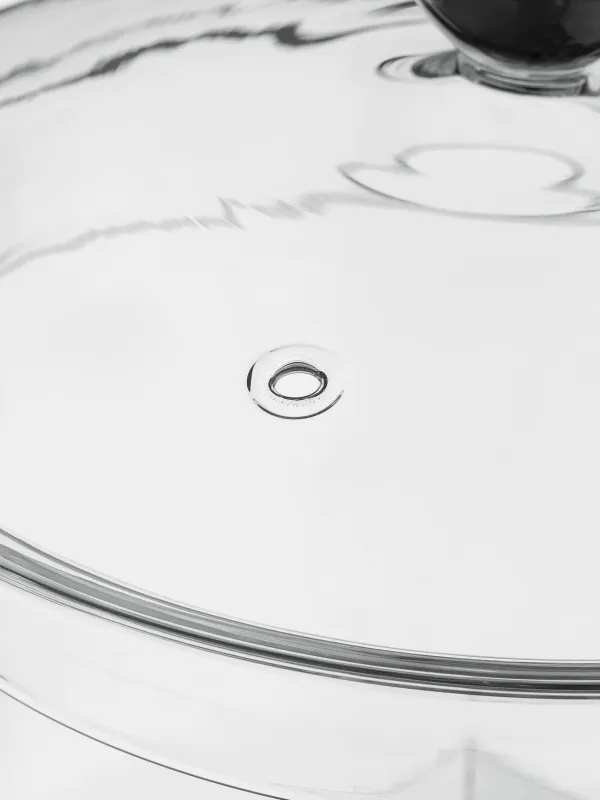 Кастрюля, 15 см, 1,5 л, стекло Б, Clear, image-4